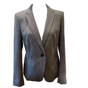 Ann Taylor Women's Gray Blazer | 14P | NWT